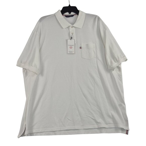 Roundtree & Yorke Other - Roundtree Yorke Heritage Collection Polo Shirt White short Sleeve Size XXL (32)